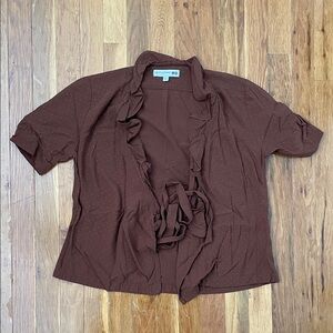 Uniqlo x Ines de la Fressange Ruffled Blouse